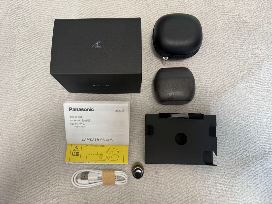 Panasonic ラムダッシュ パームイン ES-PV6A-K 新品未使用