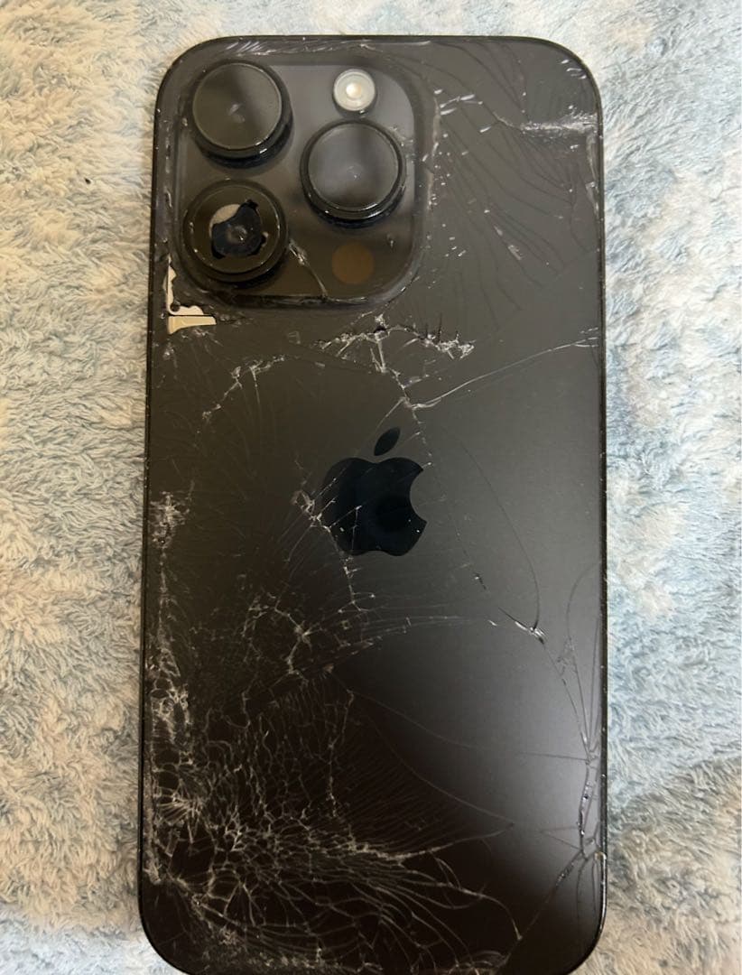 iPhone14 Pro 128GB 背面割れ 動作良好