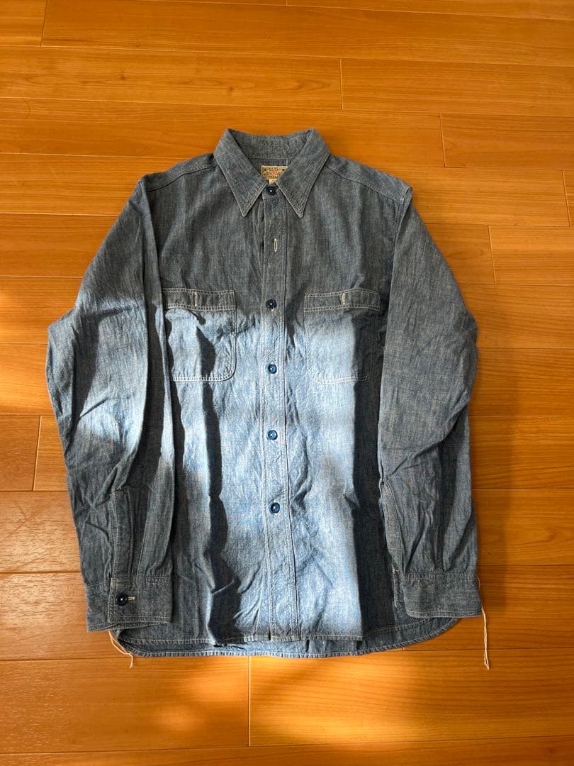 BUZZ RICKSON’S バズリクソンズ シャンブレーワークシャツ