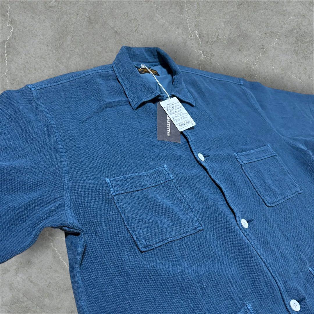 タグ付き新品 J.S.stead / サルファー CL パナマ シャツ