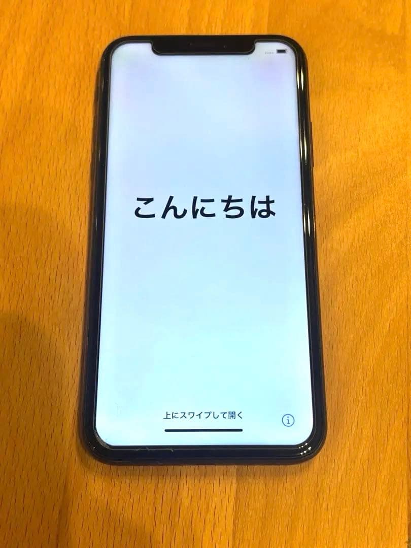 iPhone X スペースグレー　64GB
