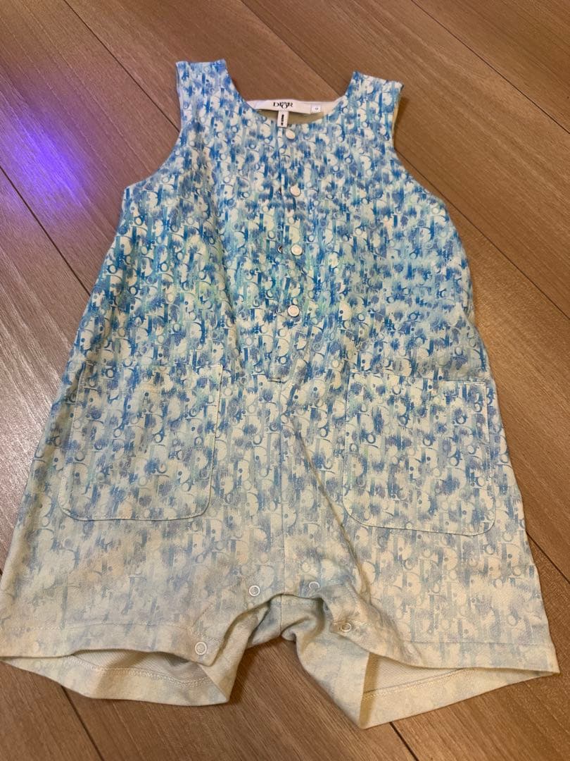 BabyDior ノースリーブロンパース　男の子　12m