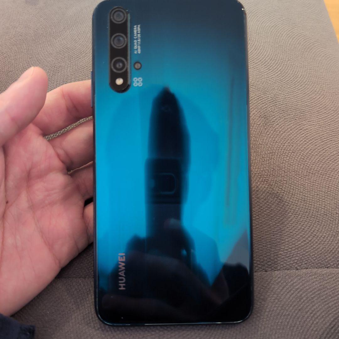 HUAWEI nova 5T 128GB/8GB クラッシュグリーン