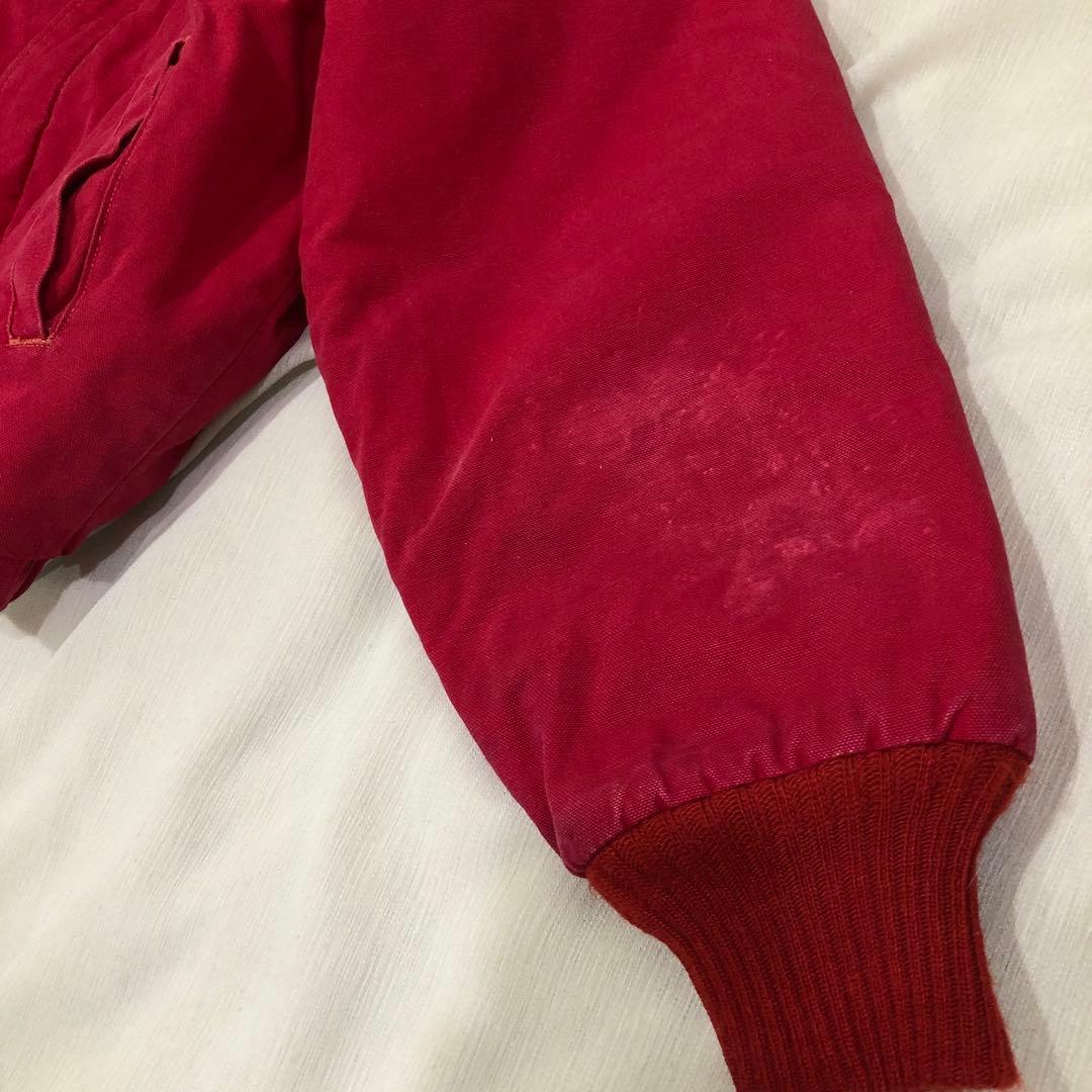 USA製 Walls BLIZZARD PRUF ワークジャケット 赤 短丈