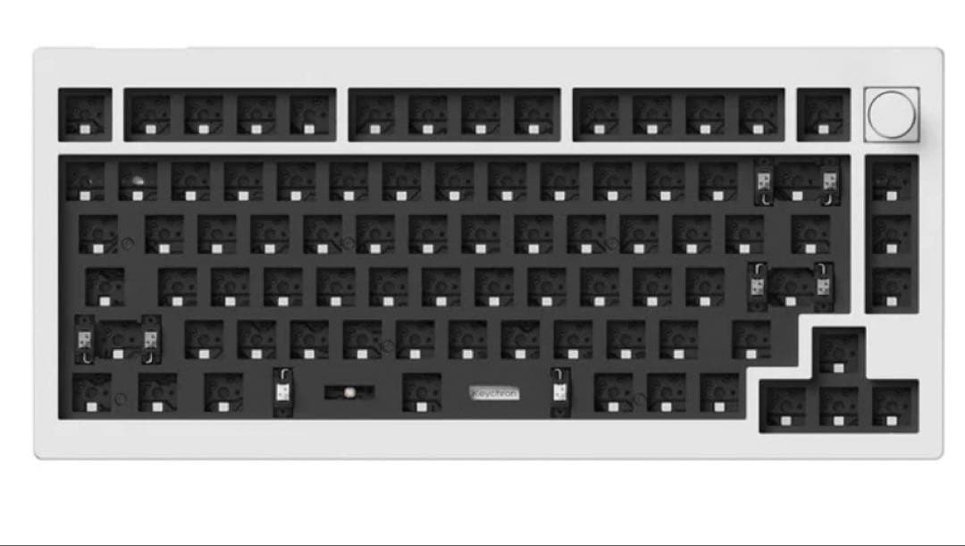 Keychron V1 QMK （US ANSI 配列）ベアボーンノブ