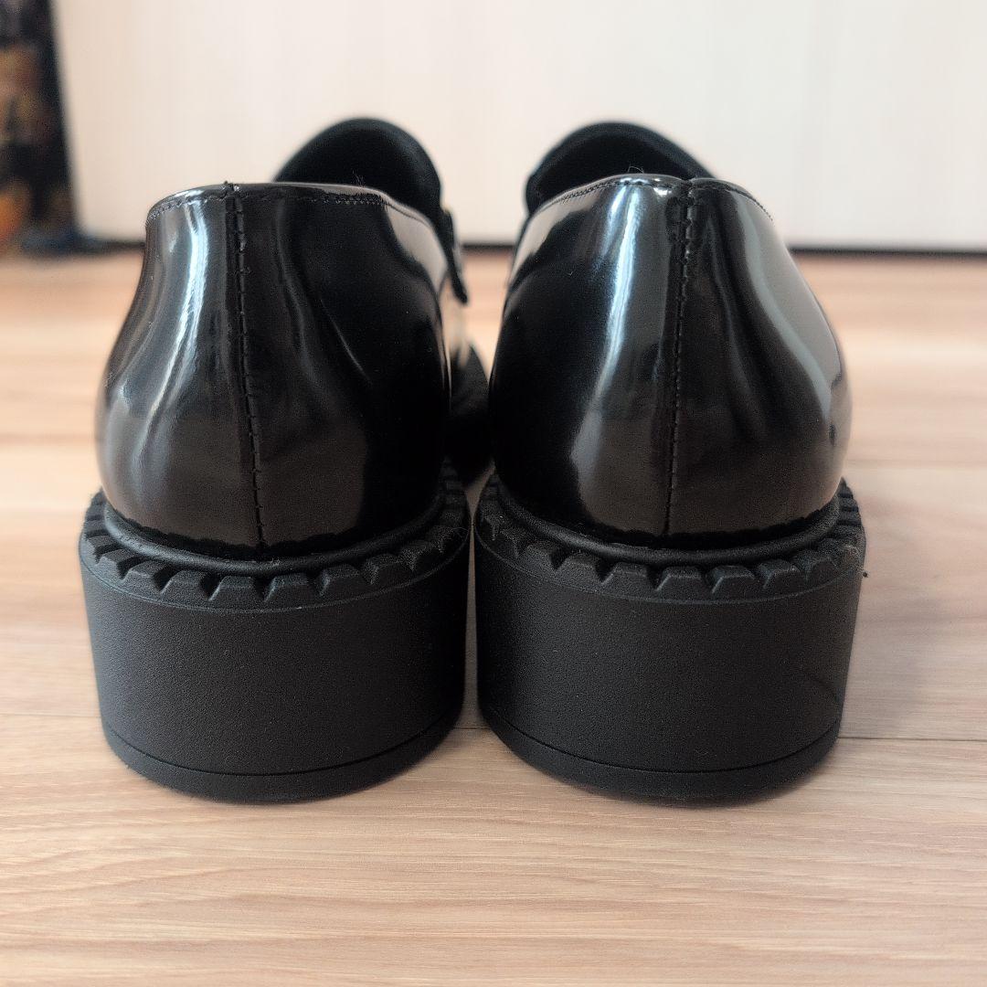 新品FABIO RUSCONIファビオルスコーニ☆37サイズビットローファー革靴