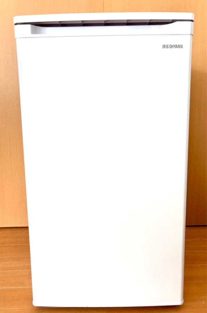 ⚫️配送設置無料！アイリスオーヤマ ノンフロン冷凍庫 60L IUSD-6B-W
