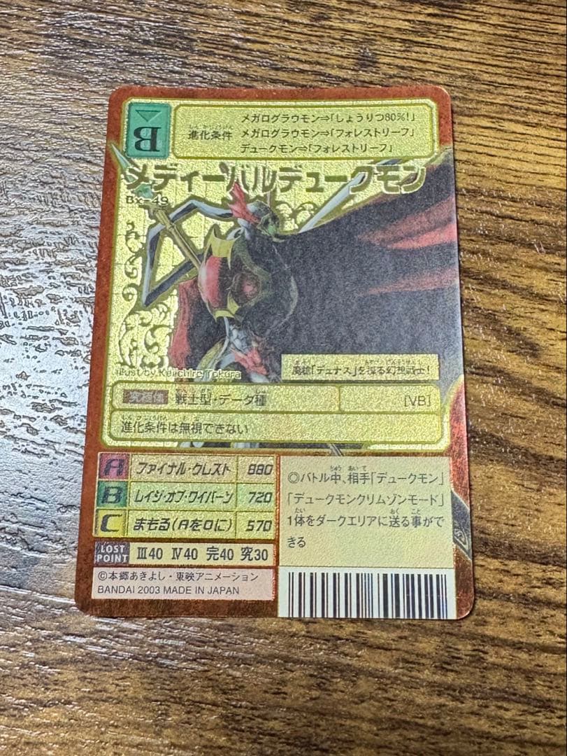 【旧デジカ】メディーバルデュークモン