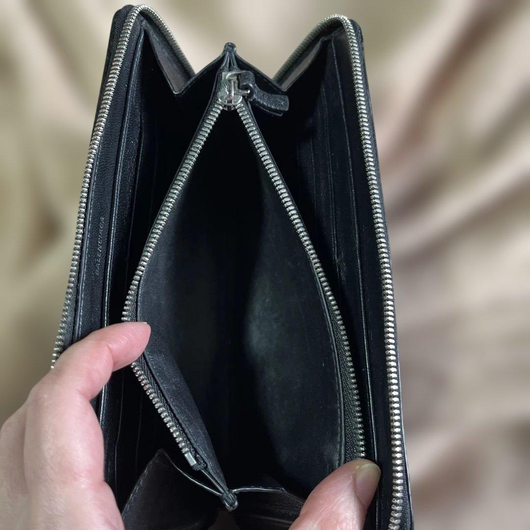 j*n様 BALENCIAGA バレンシアガ 長財布 黒