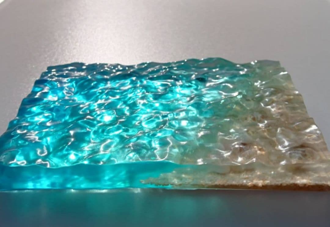 【 かめここ 】エポキシレジン オーシャンアート レジンアート