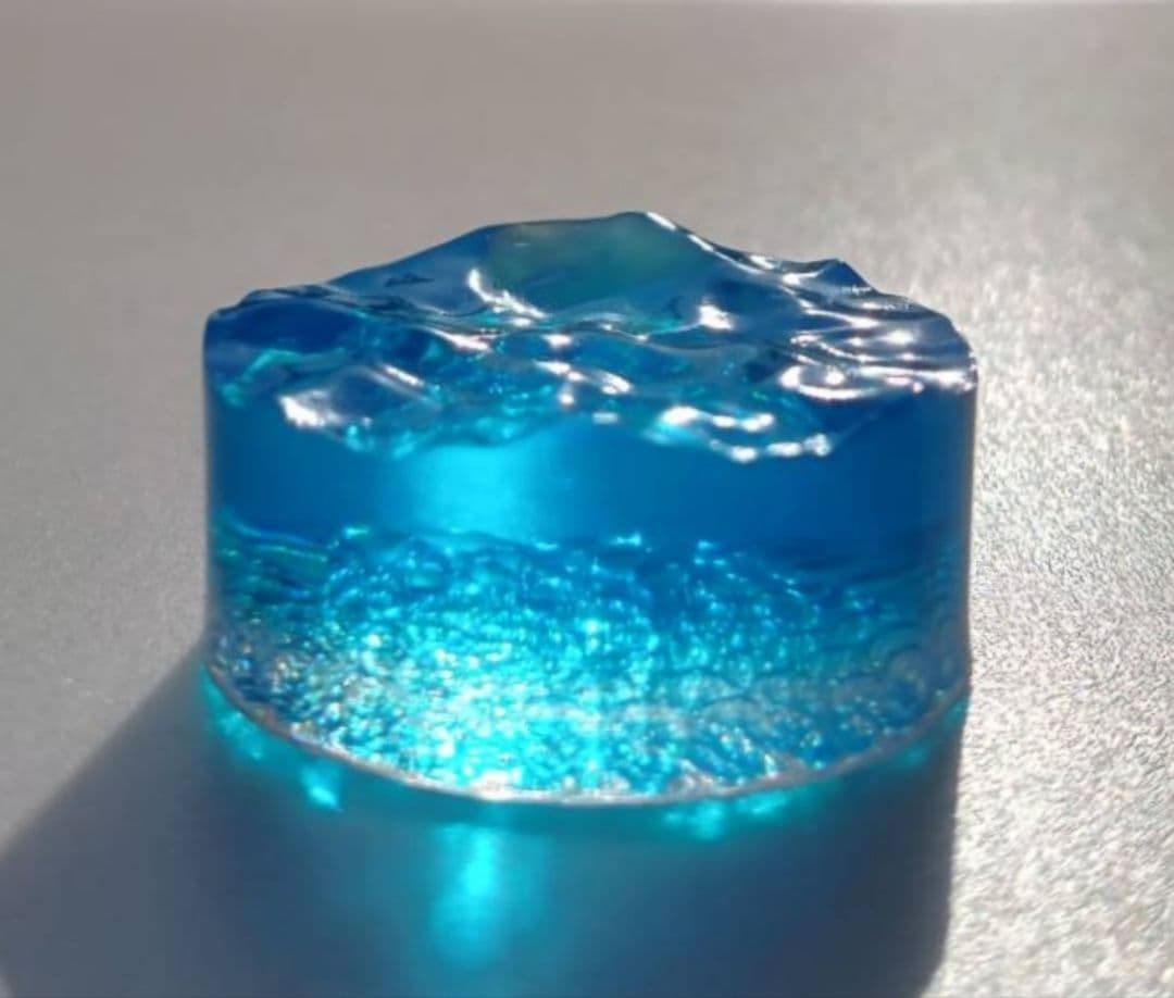 【 かめここ 】エポキシレジン オーシャンアート レジンアート