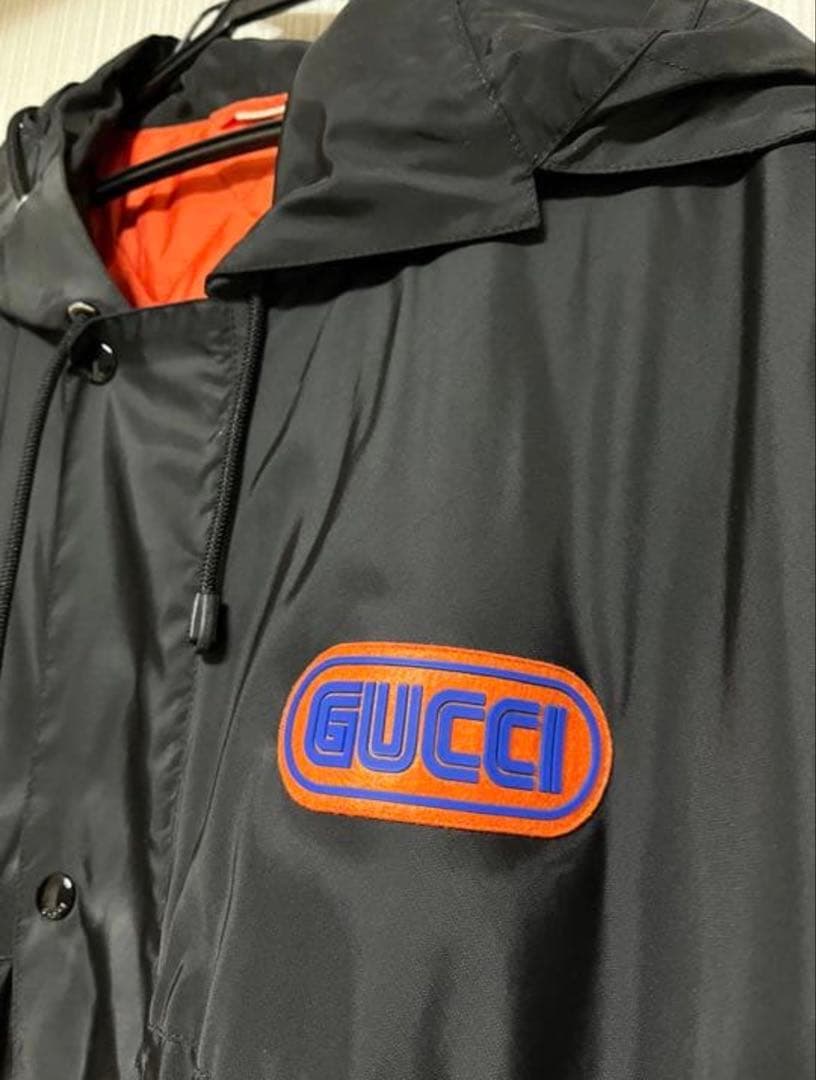 【中古美品】GUCCI sega ナイロンコート