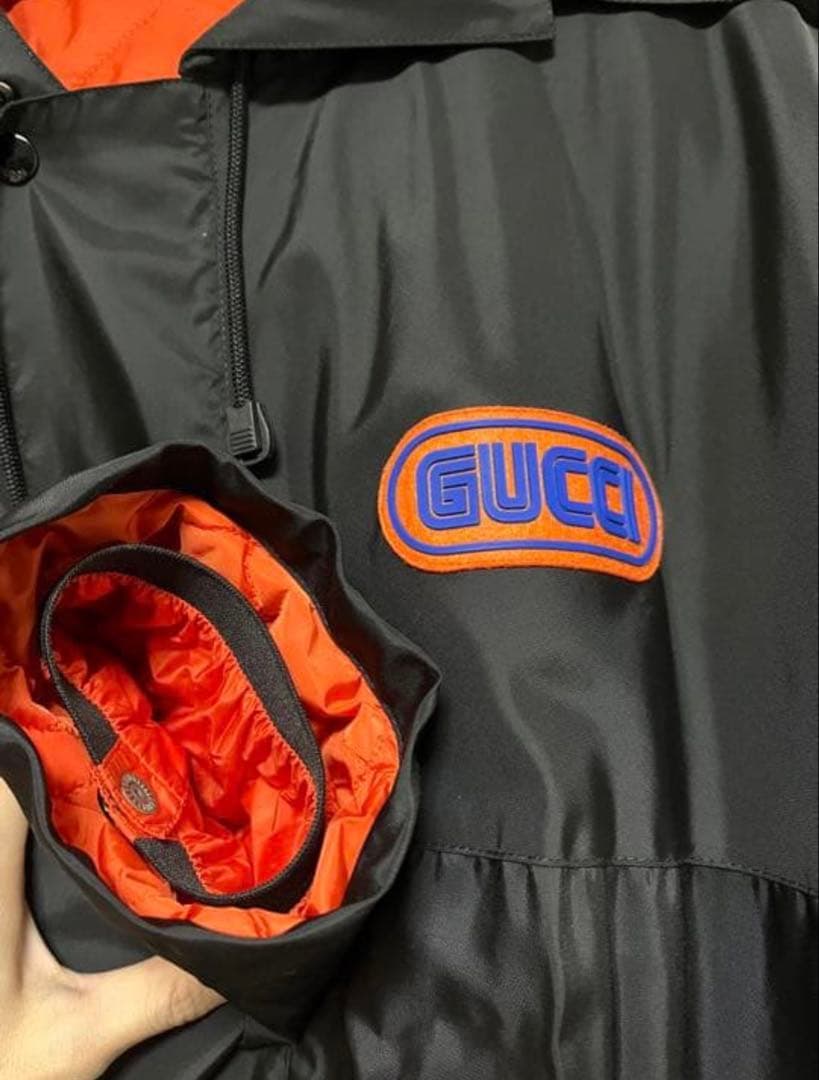 【中古美品】GUCCI sega ナイロンコート