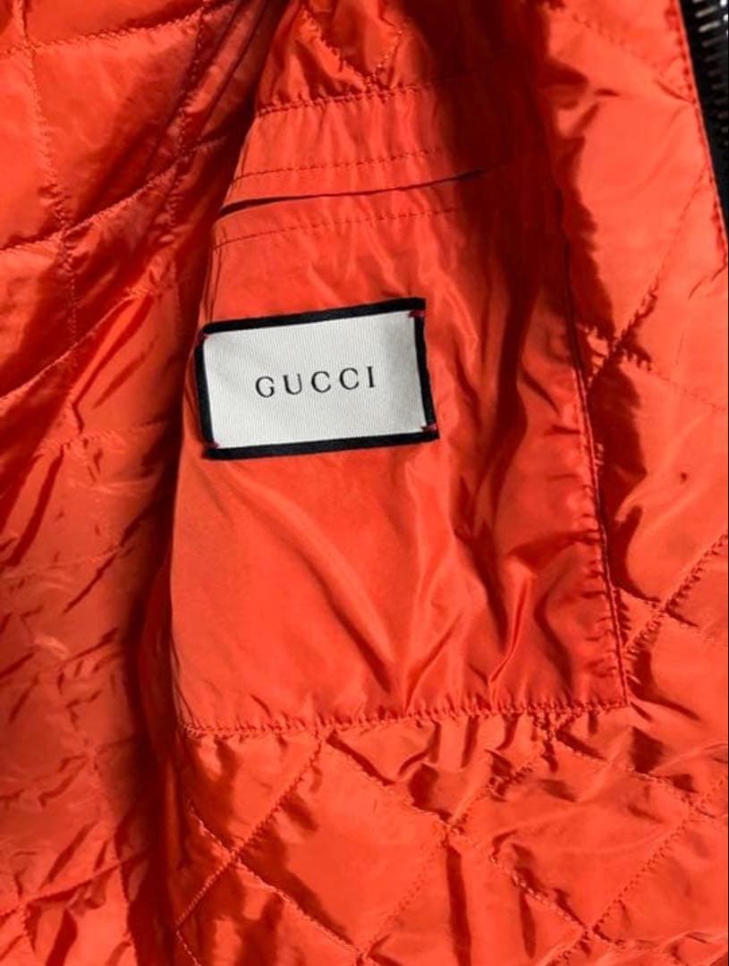 【中古美品】GUCCI sega ナイロンコート