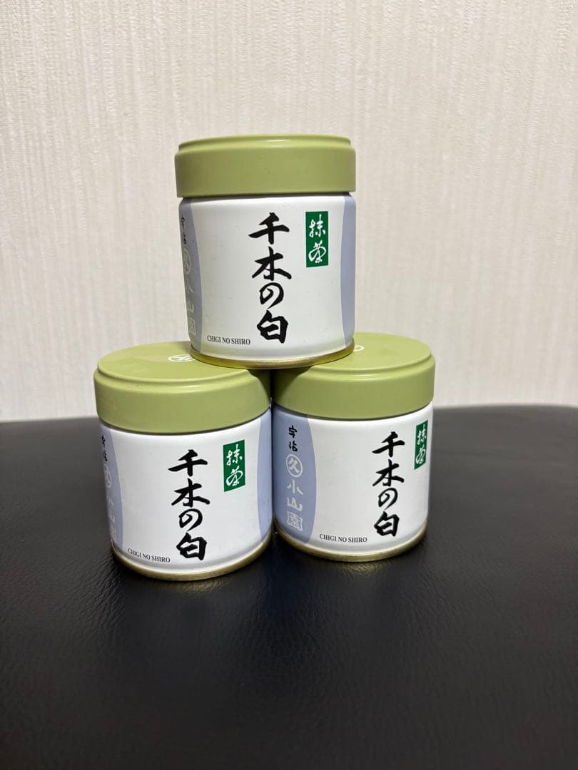丸久小山園　千木の白抹茶　40g 3個セット