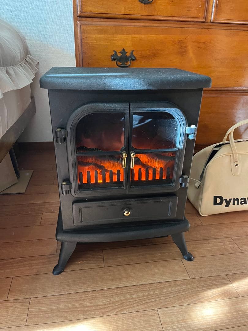 北欧薪ストーブ　電気ストーブ　千葉市直接限定