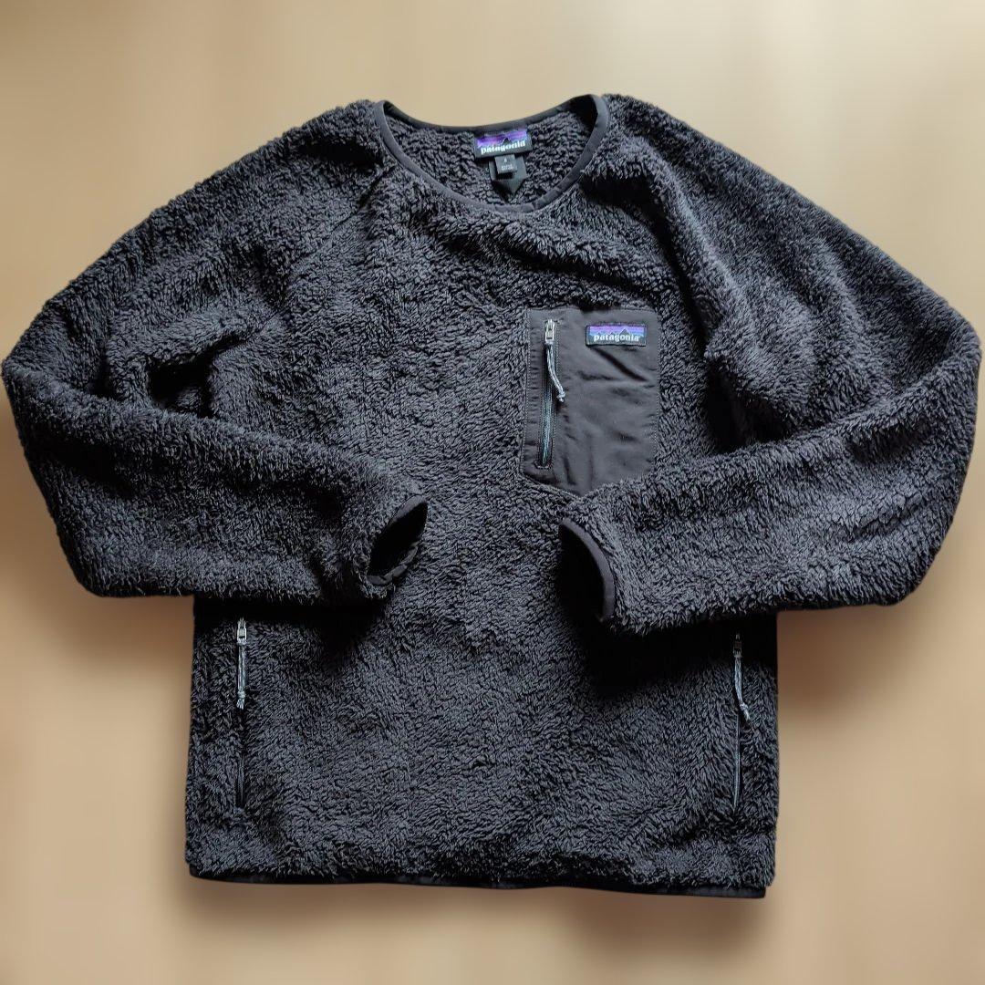 （美品）パタゴニア ロスガトスクルー 人気のブラック