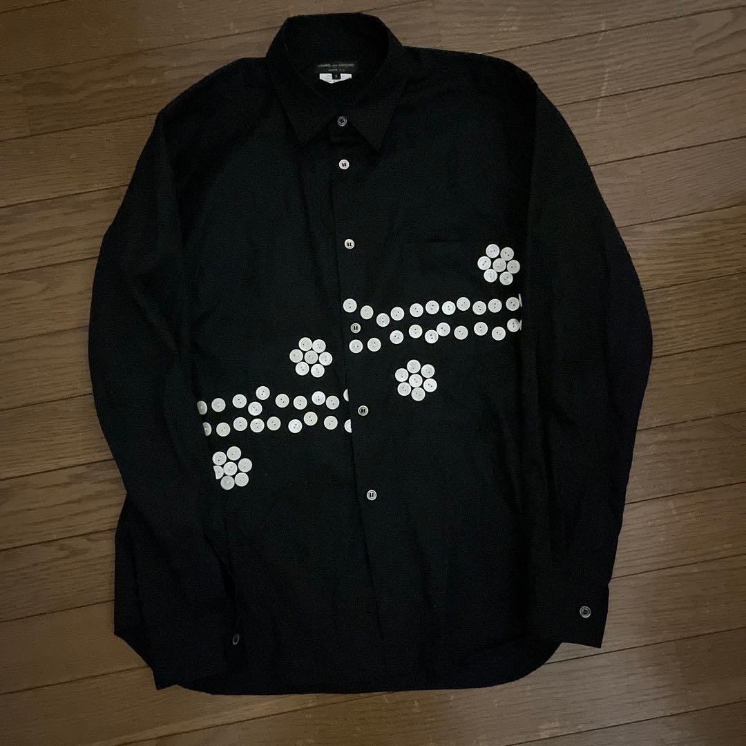 コムデギャルソンオムプリュス　24aw ボタンシャツ