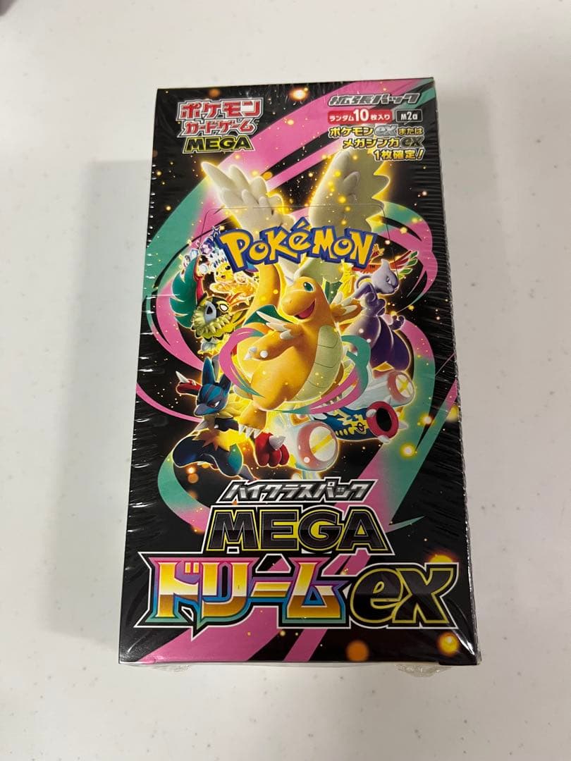 ポケモンカードMEGA ドリーム ex BOX シュリンク付き　即購入◯