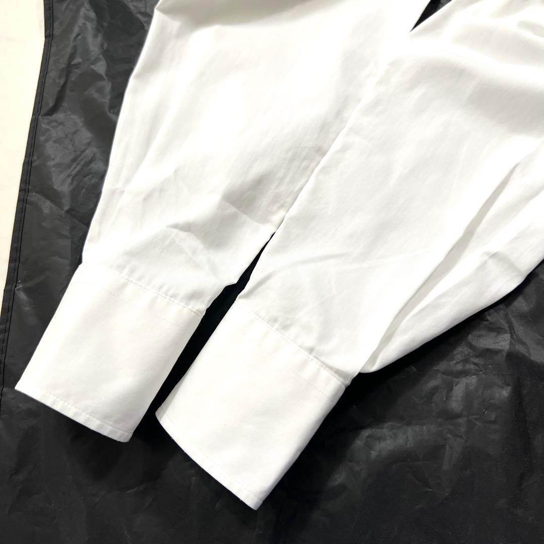 ブルネロクチネリ ボタンダウンシャツ 長袖 白 ホワイト SLIM FIT