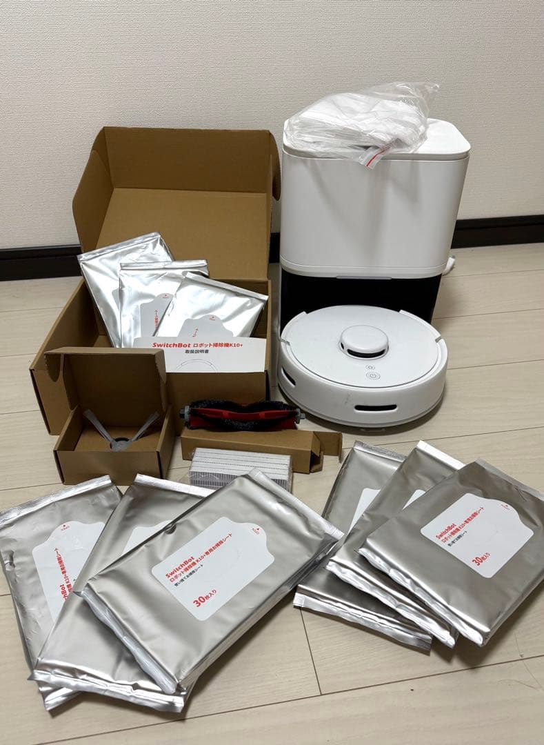 掃除機・クリーナー switchbot k10+