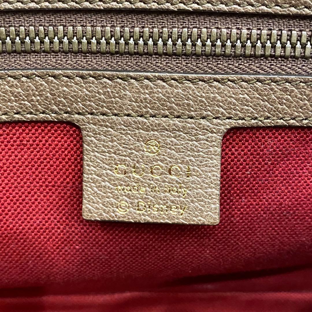 ほぼ未使用 GUCCI ディズニー ウエストポーチ GGスプリーム