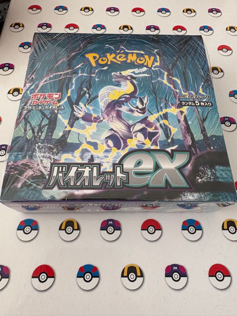 バイオレットex シュリンク付き　ポケモンカード　ポケカ