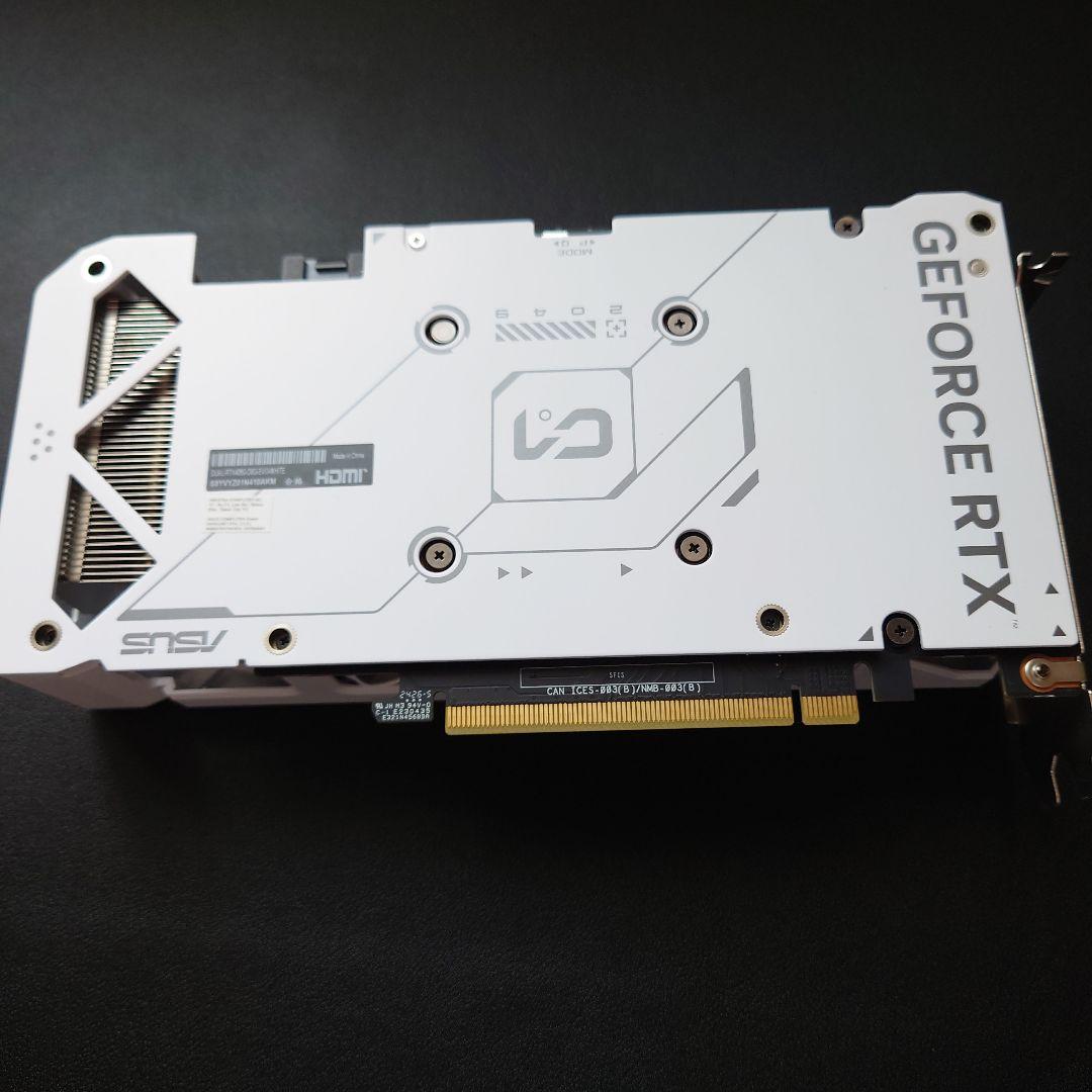 グラフィックボード・グラボ・ビデオカード Dual GeForce RTX 4060 EVO White OC 8GB