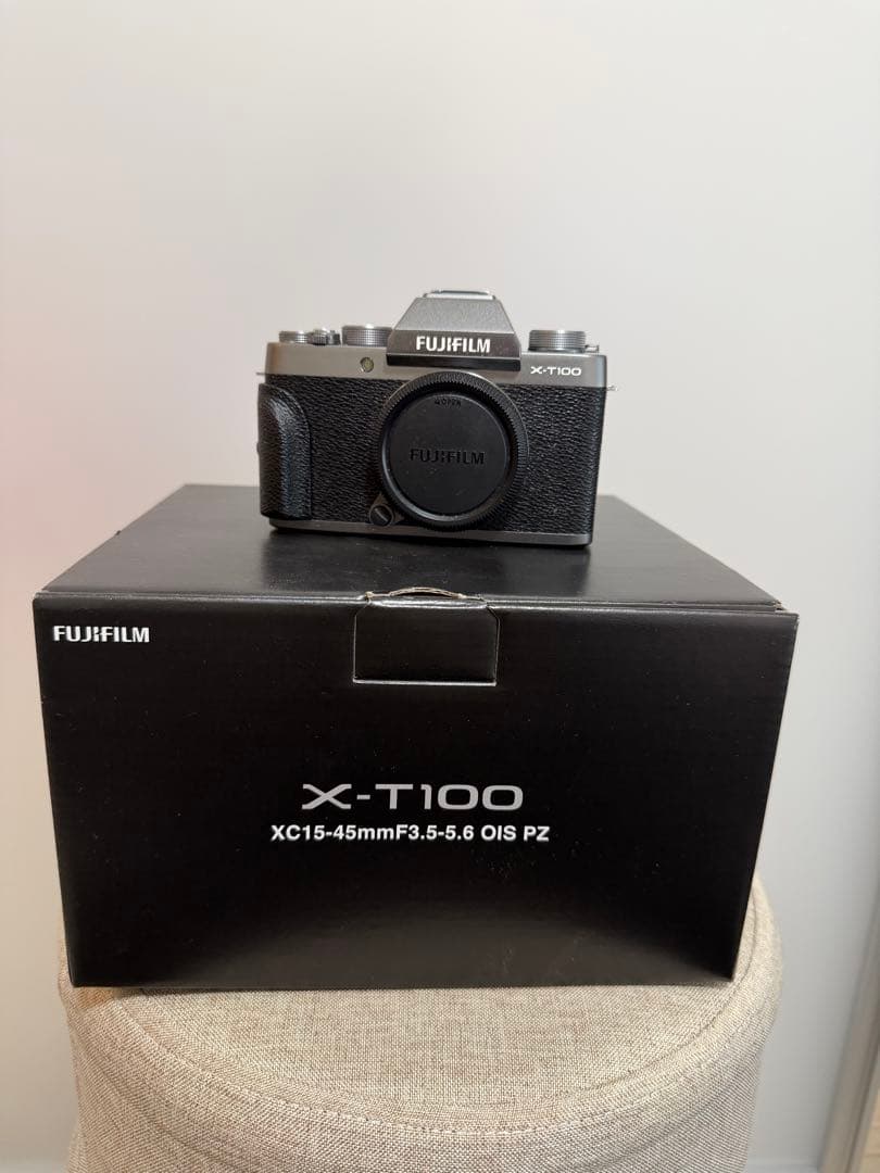 FUJIFILM X-T100 ミラーレスカメラ　ダブルレンズズームキット