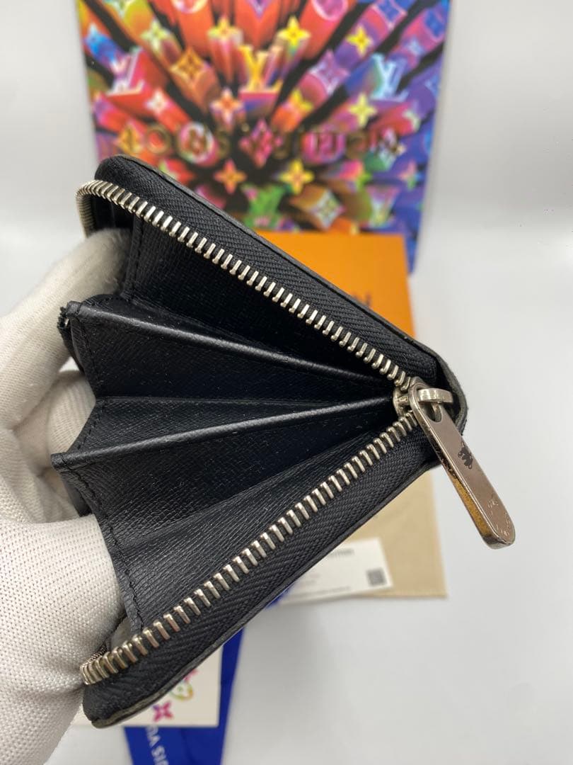 ルイヴィトン M63852 エピ ジッピーオーガナイザー 長財布 黒