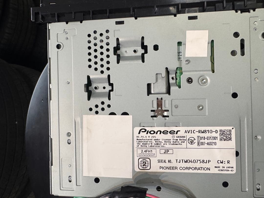 Pioneer AVIC-RW810-D カーナビ