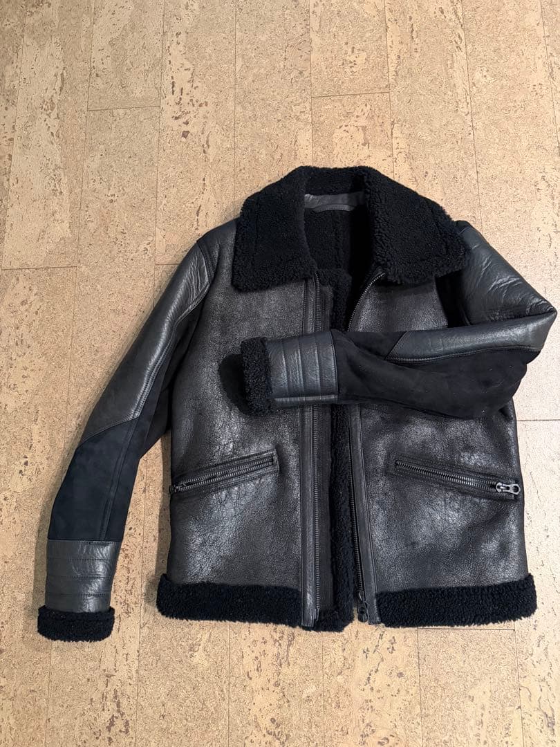 DENHAM デンハム リアル ムートン ボア裏地