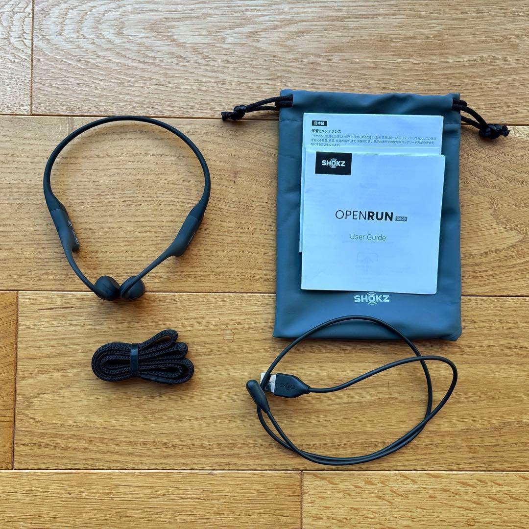 Shokz OpenRun Mini 骨伝導 磁気充電ワイヤレス オープンイヤー