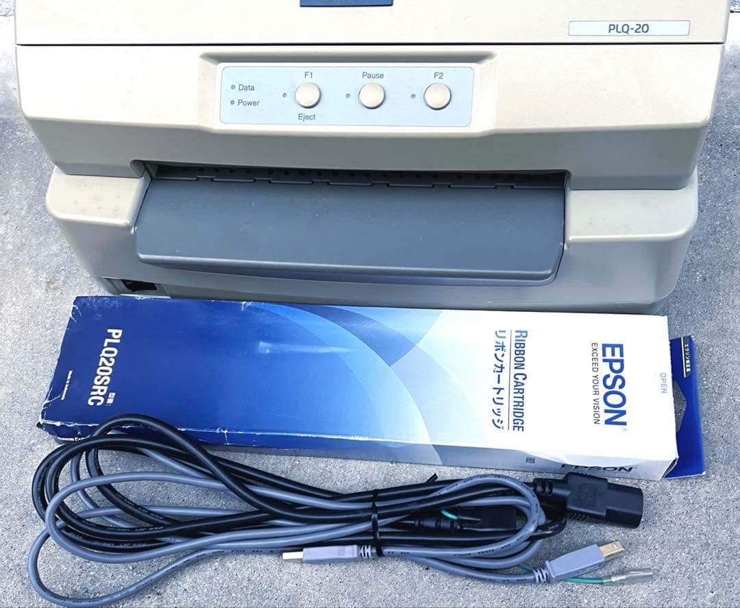 激レア エプソン PLQ-20 ドットインパクトプリンター
