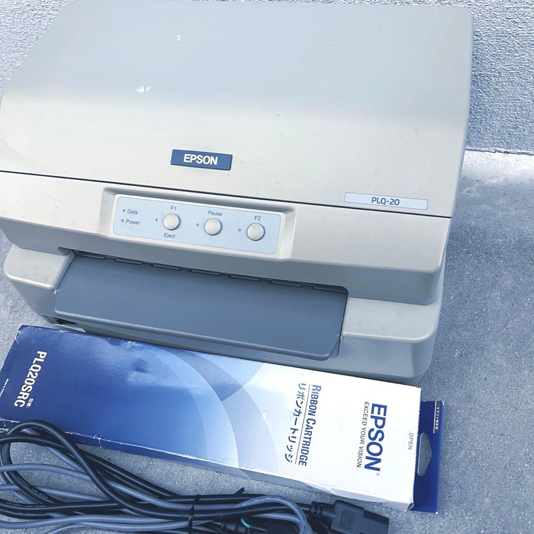 激レア エプソン PLQ-20 ドットインパクトプリンター