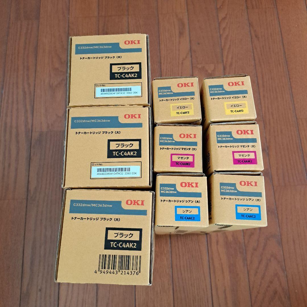 OKI トナーカートリッジ ブラック TC-C4AK2