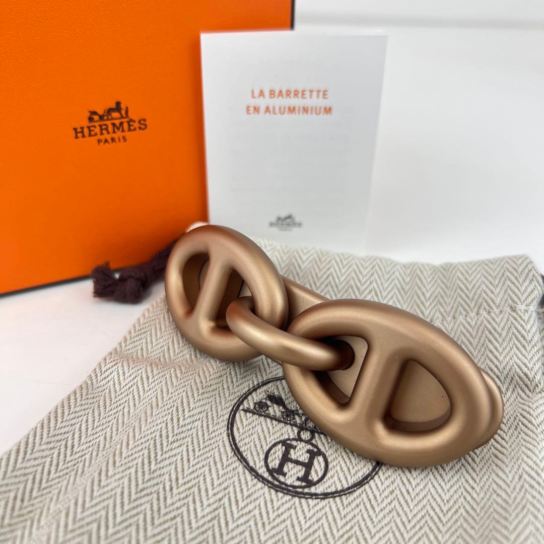 新品未使用 HERMES エルメス バレッタ トリマイヨンGM ビスキュイ