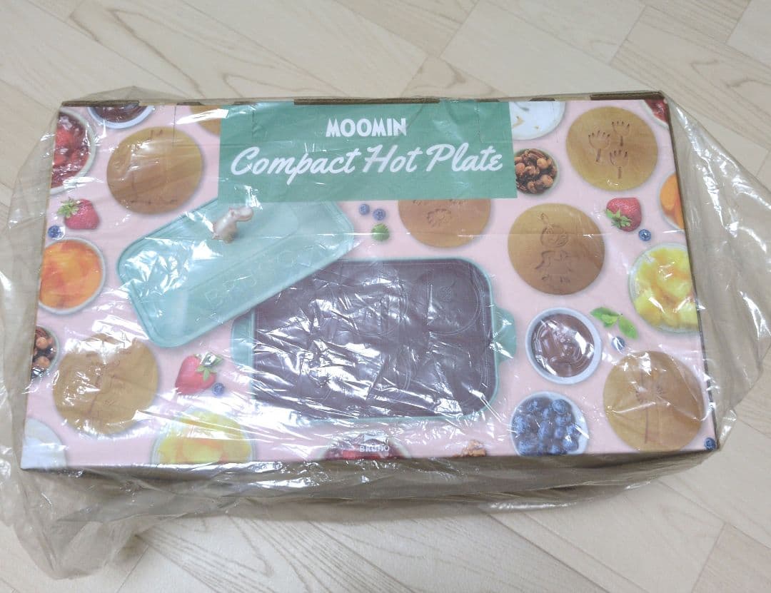 BRUNO ムーミン コンパクト ホットプレート 新品未開封