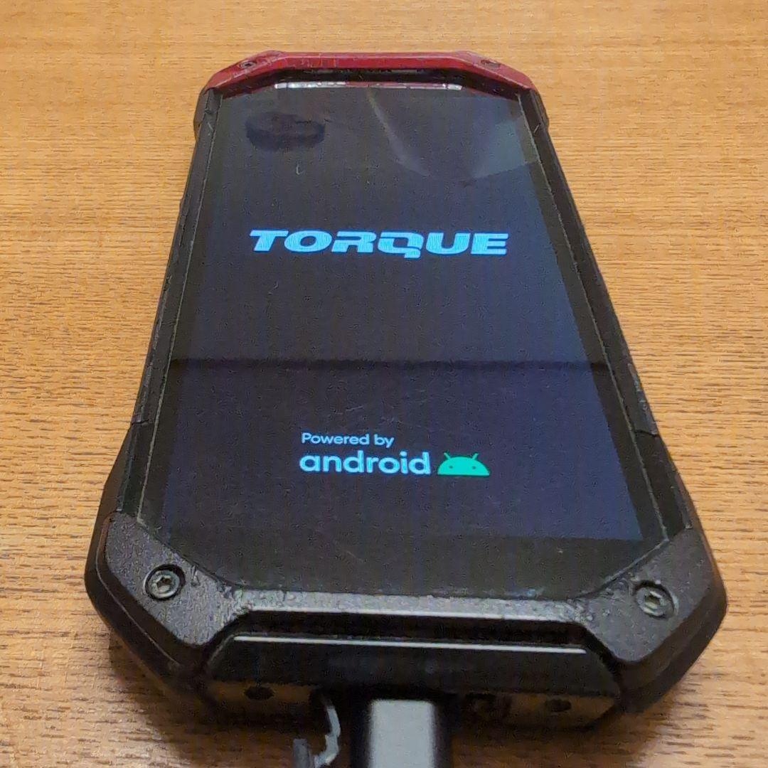 TORQUE スマートフォン 本体　 5G KYG01　カラビナセット