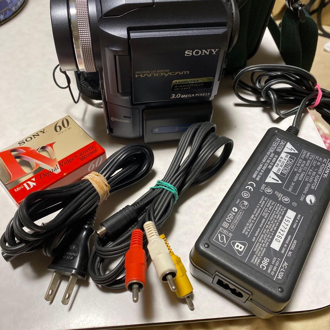 美品　SONY miniDV HANDYCAM DCR-PC300K ⑦
