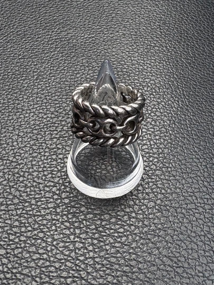 アクセサリー OLD GUCCI Marina Chain Ring Silver 925