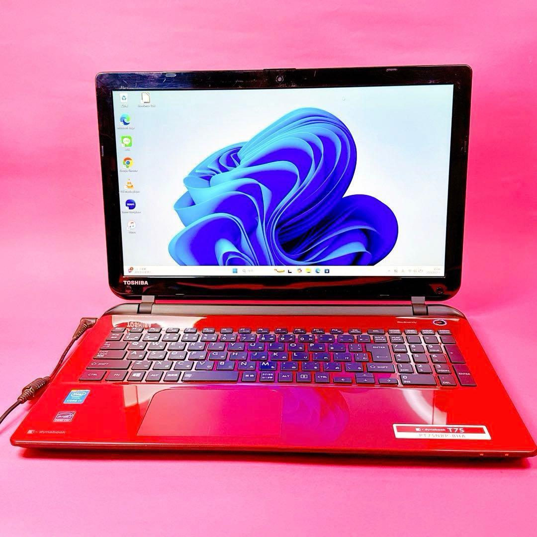 極速i7‼️新品SSD 薄型ノートパソコン windows11 カメラ オフィス