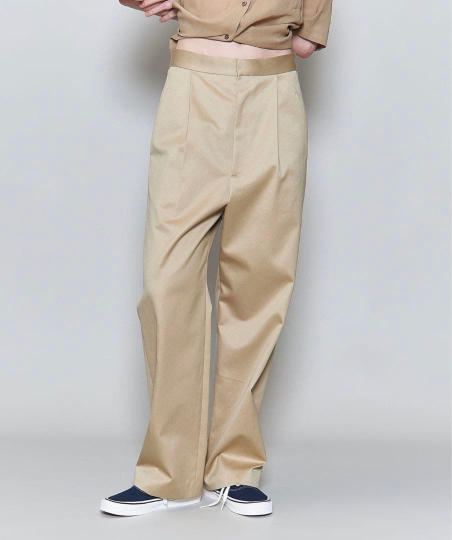 ＜6(ROKU)＞コットン チノ パンツ 34