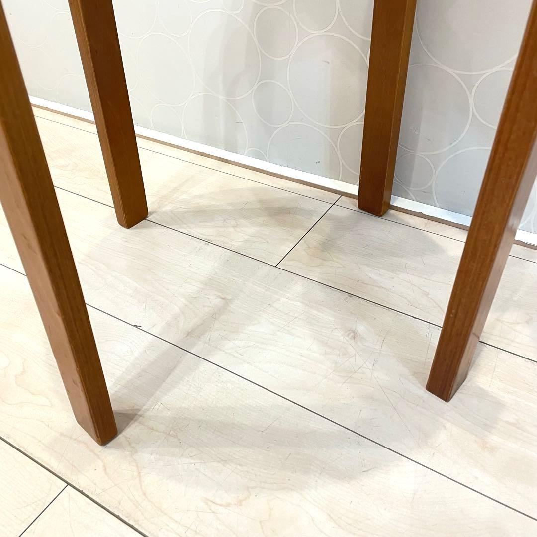 【希少】昭和レトロ 木製スツール 背もたれ付 椅子 ヴィンテージ アンティーク