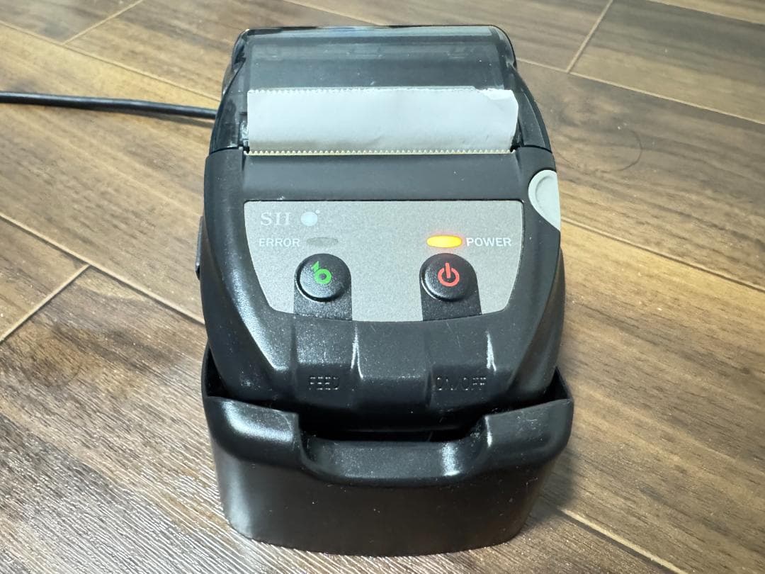 セイコーインスツル モバイル型感熱式プリンター MP-B20 ＋CDL-B01