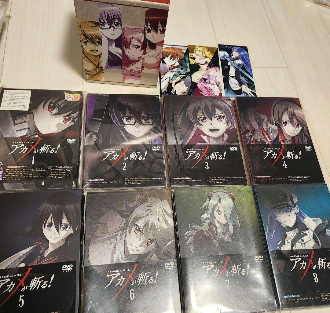 専用出品【レア】アカメが斬る！ 初回限定盤 DVD BOX 購入特典つき　非売品