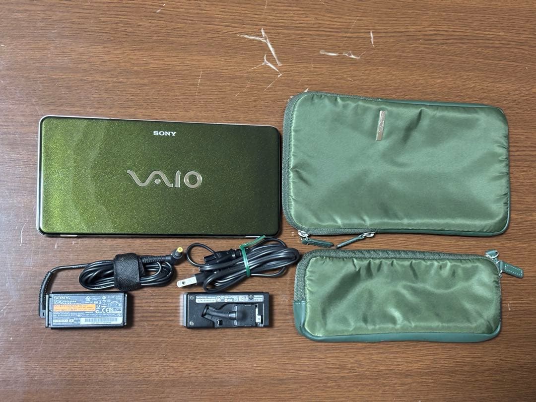 SONY VAIO Type P VGN-P91HS グリーン 動作確認済み