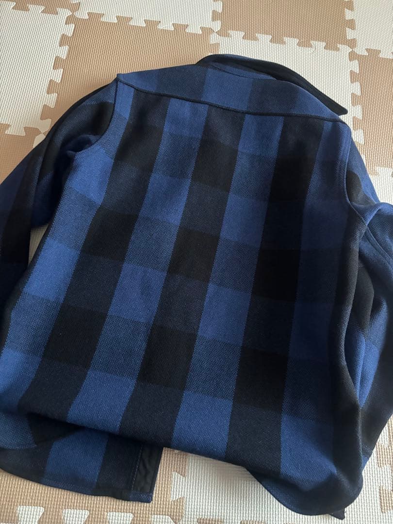 し*ん様 SUGAR CANE シュガーケーン　ウールチェックシャツジャケット