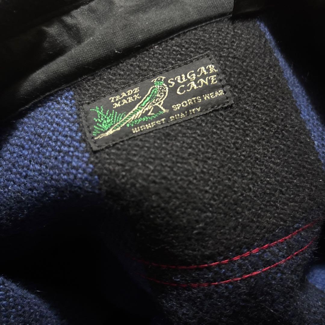 し*ん様 SUGAR CANE シュガーケーン　ウールチェックシャツジャケット