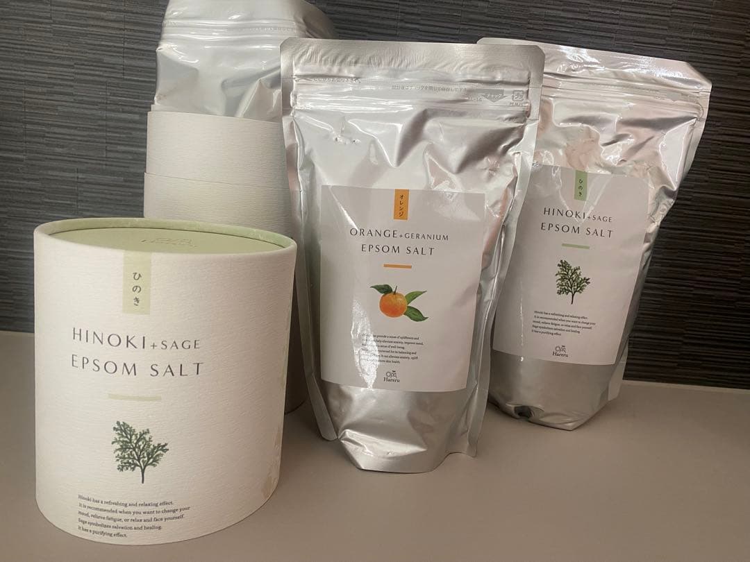 Hareruのエプソムソルト3個 吉岡純子さんプロデュース